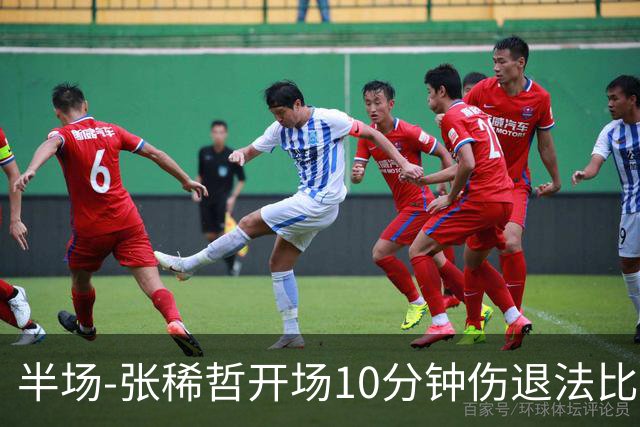 半场-张稀哲开场10分钟伤退法比奥远射造险 北京国安0-0武汉三镇